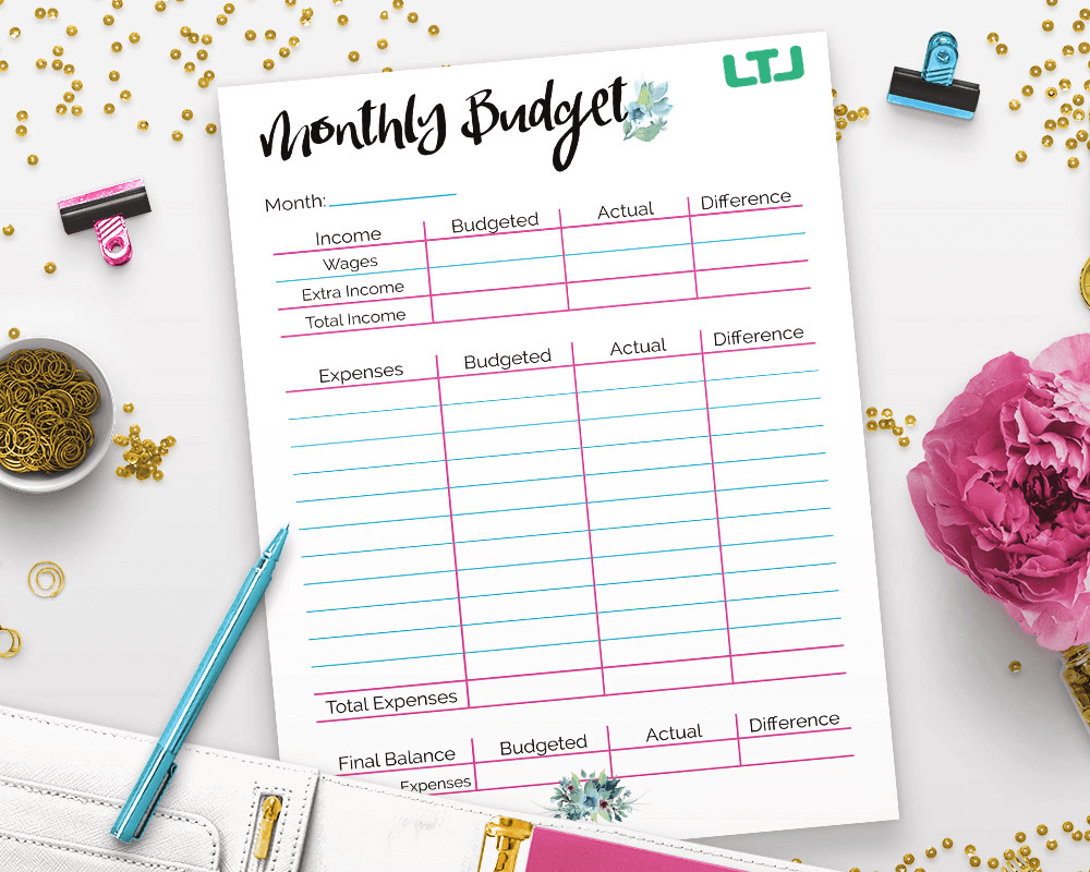 How-To-Make-A-Monthly-Budget-And-Save-Money